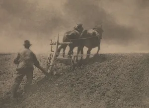 Dr Peter Henry Emerson Print: A Stiff Pull, 1887