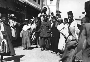 Street scene, Rabat, Morocco, c1920s-c1930s(?) Street scene, Rabat, Morocco, c1920s-c1930s(?)