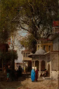 The Street, Second Half of the 19th cen.. Artist: Brest, Germain Fabius (1823-1900) The Street, Second Half of the 19th cen.. Artist: Brest, Germain Fabius (1823-1900)