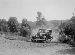 Heritage Images Print of 1932 Studebaker Hill Climb