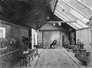 The studio of Kirk & Sons of Cowes, Isle of Wight, August 1935 The studio of Kirk & Sons of Cowes, Isle of Wight, August 1935