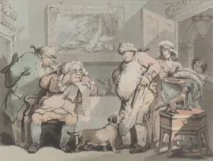 Samuel Alken's Studious Gluttons Print, 1788