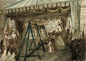 Nineteenth Century French Artists Prints: Study, 1856. Creator: Constantin Guys