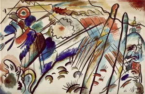 Entartete Kunst Collection Prints: Study for Improvisation 28 (Second Version), 1912