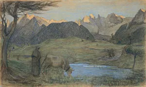 Study for The Life, 1897 Print