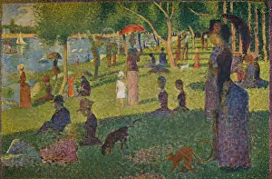 Study for A Sunday on La Grande Jatte, 1884 Print