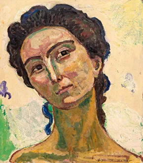 Ferdinand Hodler Paintings Prints: Study for View Into Infinity, 1915-1918. Creator: Hodler, Ferdinand (1853-1918)