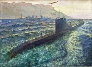 Submarine Print, ROSIZO Collection, Moscow State Museum