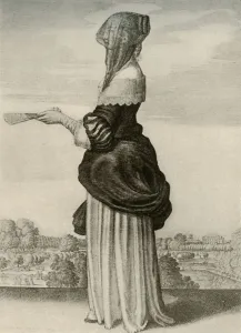 Summer - Usual summer dress of an English lady, reign of Charles I, c1620-1640, (1937) Summer - Usual summer dress of an English lady, reign of Charles I, c1620-1640, (1937)