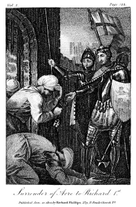 King Richard I Prints: The surrender of Acre, 1804