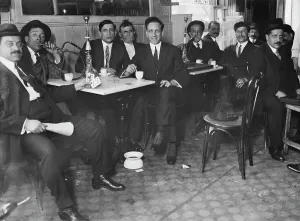 Syrian Restaurant Print, c1910-1915