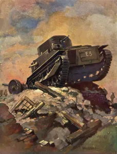 Military Transport History Prints: A Tank, c1930. Creator: Unknown