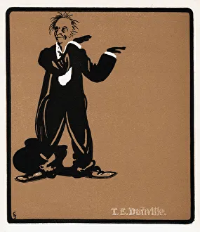 TE Dunville (1868-1924), English singer and comedian, late 19th century TE Dunville (1868-1924), English singer and comedian, late 19th century