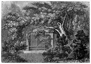 Thomson the Poets Alcove, Richmond, Surrey, 1840 Thomson the Poets Alcove, Richmond, Surrey, 1840