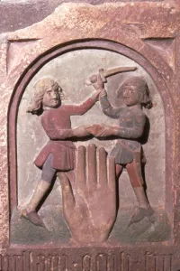 20th Century Print of Thou Shall Not Kill from The Ten Commandments