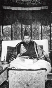 Thubten Gyatso (1876-1933), the 13th Dalai Lama of Tibet, c1910 Thubten Gyatso (1876-1933), the 13th Dalai Lama of Tibet, c1910