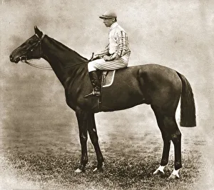 British Sportsmen Portraits Prints: Thunderbolt, 1911. Creator: Unknown