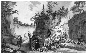 The tomb of Virgil, near Naples, Italy, 1788.Artist: Thomas Prattent The tomb of Virgil, near Naples, Italy, 1788.Artist: Thomas Prattent