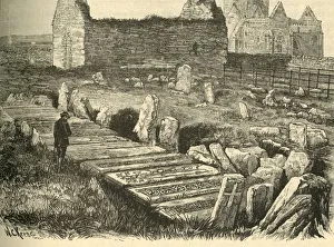 Tombs of the Kings, St. Orans Chapel, and Iona Cathedral, 1898. Creator: Unknown Tombs of the Kings, St. Orans Chapel, and Iona Cathedral, 1898. Creator: Unknown