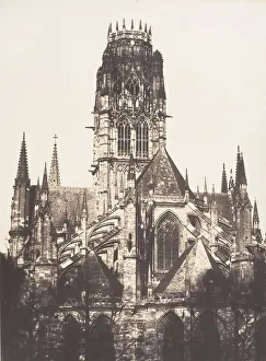 Tour de Saint-Ouen, Rouen, 1852-54. Creator: Edmond Bacot Tour de Saint-Ouen, Rouen, 1852-54. Creator: Edmond Bacot