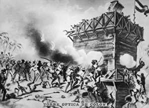 Cuban History Prints: Tower at Colon, 1871 (c1910)