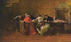 British Public Picture Galleries Prints: Treason, 1867, (c1902). Creator: Unknown