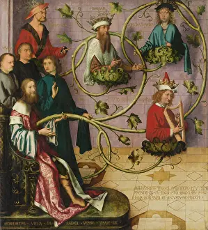 Prints of Tree of Jesse, 1501 Hans Holbein The Elder Prints: Tree of Jesse Print, 1501 by Hans Holbein the Elder