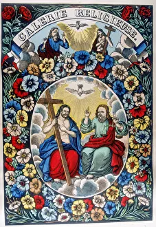 The Trinity: Father, Son and Holy Spirit, 19th century The Trinity: Father, Son and Holy Spirit, 19th century