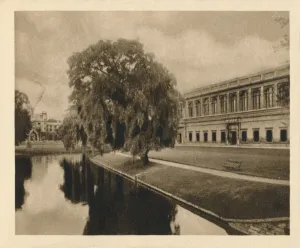 Christopher Wren Architecture Prints: Trinity Library, Cambridge, 1923