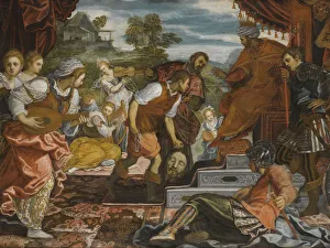 Tintoretto Art Prints: The Triumph of David