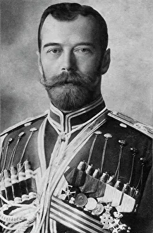 Russian Leader Prints: Tsar Nicholas II of Russia, c1900 Print
