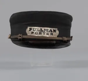 African American Heritage Art Prints: Uniform cap owned by Pullman Porter Robert Thomas, ca. 1920