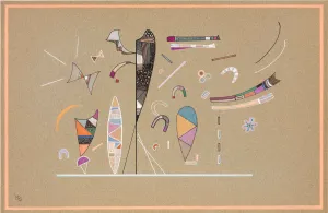 Abstract Art Russia Prints: Untitled, 1940