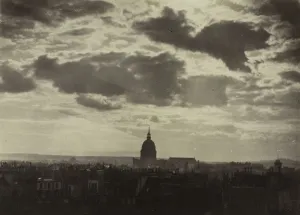 Prints of Untitled (Cloud Study with Les Invalides), 1860 Charles Marville Prints: Heritage Images Print: Cloud Study with Les Invalides, 1860