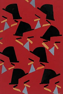 Frances Hodgkins' Print of Textile Design no II, 1925