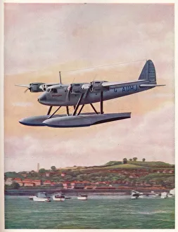 Short Mayo Composite Aircraft Mercury Print, c1929-1937