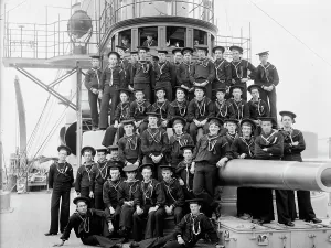 U.S.S. Brooklyn Apprentice Boys Print, 1896-1899