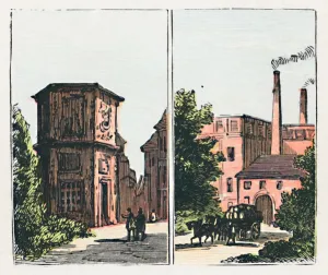 Colour Print of Uxbridge, c1910