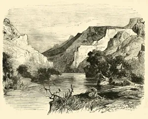 Thessaly Landscape Photography Prints: The Vale of Tempe, 1890. Creator: Unknown
