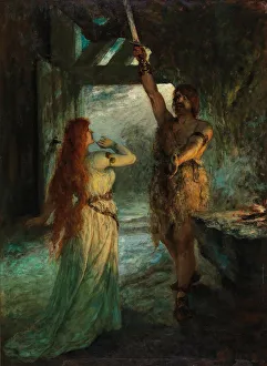 Norse Mythology Prints: Valkyrie (1st Act): Sieglinde and her brother Siegmund Print