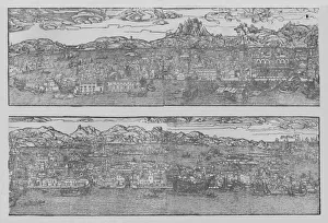 Black And White Venice Images Prints: Venice in 1502, (1925). Creator: Unknown