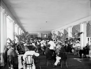 The Breakers Veranda Print, Palm Beach, 1900-1905