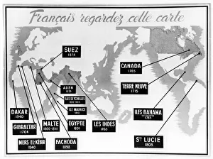 Vichy French anti-British propaganda poster, 1940-1944 Vichy French anti-British propaganda poster, 1940-1944