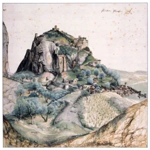 Albrecht Durer Prints: Albrecht Durer Print: View of Arco