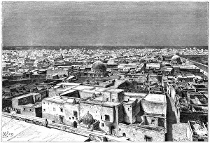 View of Kairwan, Tunisia, c1890. Artist: Armand Kohl View of Kairwan, Tunisia, c1890. Artist: Armand Kohl