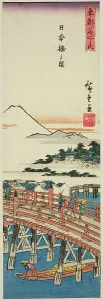 View of Nihon Bridge Print, Famous Places in the Eastern Capital
