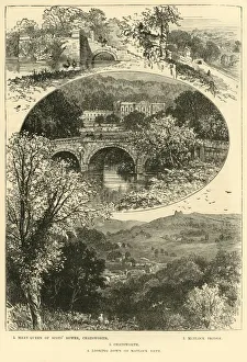Views in Chatsworth and Matlock, 1898. Creator: Unknown Views in Chatsworth and Matlock, 1898. Creator: Unknown