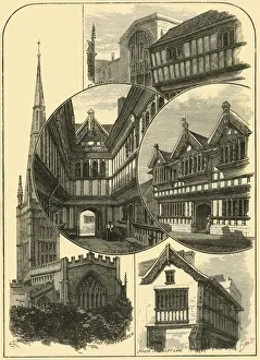 British Religious Landmarks Prints: Views in Coventry, 1898. Creator: Unknown