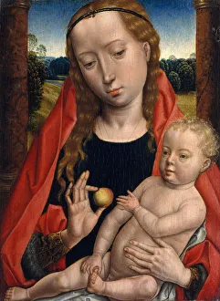 Hans Memling Paintings Prints: Virgin and Child. Creator: Unknown