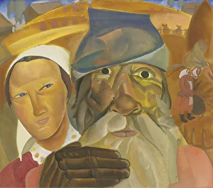 Peasant Life In Russia Prints: Visages de Russie